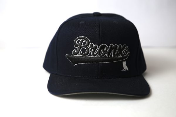Boné Snapback Azul Marinho "Bronx" Bordado - Estilo Urbano