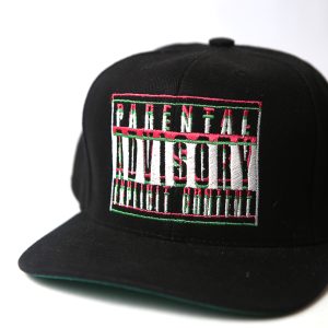 Boné Parental Advisory - Preto