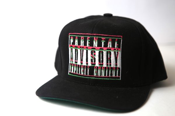 Boné Parental Advisory - Preto