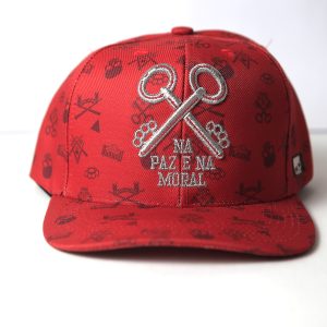 Boné Sumemo - na Paz e na Moral - Vermelho